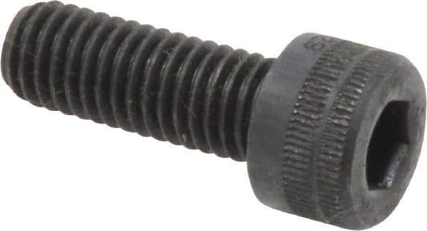 Holo-Krome - M8x1.25 Metric Coarse Hex Socket Drive, Socket Cap Screw - Grade 12.9 Alloy Steel, Black Oxide Finish, Fully Threaded, 22mm Length Under Head - Industrial Tool & Supply