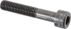 Holo-Krome - M8x1.25 Metric Coarse Hex Socket Drive, Socket Cap Screw - Grade 12.9 Alloy Steel, Black Oxide Finish, Partially Threaded, 45mm Length Under Head - Industrial Tool & Supply