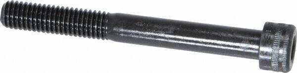Holo-Krome - M8x1.25 Metric Coarse Hex Socket Drive, Socket Cap Screw - Grade 12.9 Alloy Steel, Black Oxide Finish, Partially Threaded, 70mm Length Under Head - Industrial Tool & Supply