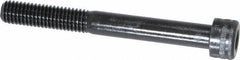 Holo-Krome - M8x1.25 Metric Coarse Hex Socket Drive, Socket Cap Screw - Grade 12.9 Alloy Steel, Black Oxide Finish, Partially Threaded, 70mm Length Under Head - Industrial Tool & Supply