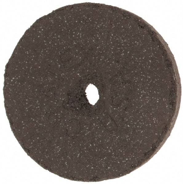 Cratex - 7/8" Diam x 1/8" Hole x 1/8" Thick, Surface Grinding Wheel - Medium Grade - Industrial Tool & Supply