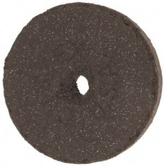 Cratex - 7/8" Diam x 1/8" Hole x 1/8" Thick, Surface Grinding Wheel - Medium Grade - Industrial Tool & Supply