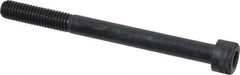 Holo-Krome - M8x1.25 Metric Coarse Hex Socket Drive, Socket Cap Screw - Grade 12.9 Alloy Steel, Black Oxide Finish, Partially Threaded, 90mm Length Under Head - Industrial Tool & Supply