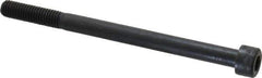 Holo-Krome - M8x1.25 Metric Coarse Hex Socket Drive, Socket Cap Screw - Grade 12.9 Alloy Steel, Black Oxide Finish, Partially Threaded, 110mm Length Under Head - Industrial Tool & Supply
