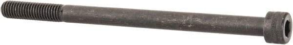 Holo-Krome - M8x1.25 Metric Coarse Hex Socket Drive, Socket Cap Screw - Grade 12.9 Alloy Steel, Black Oxide Finish, Partially Threaded, 120mm Length Under Head - Industrial Tool & Supply