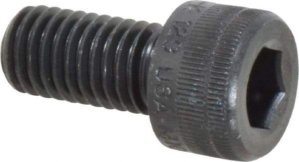 Holo-Krome - M10x1.50 Metric Coarse Hex Socket Drive, Socket Cap Screw - Grade 12.9 Alloy Steel, Black Oxide Finish, Fully Threaded, 20mm Length Under Head - Industrial Tool & Supply