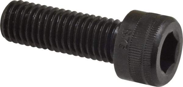 Holo-Krome - M10x1.50 Metric Coarse Hex Socket Drive, Socket Cap Screw - Grade 12.9 Alloy Steel, Black Oxide Finish, Fully Threaded, 30mm Length Under Head - Industrial Tool & Supply