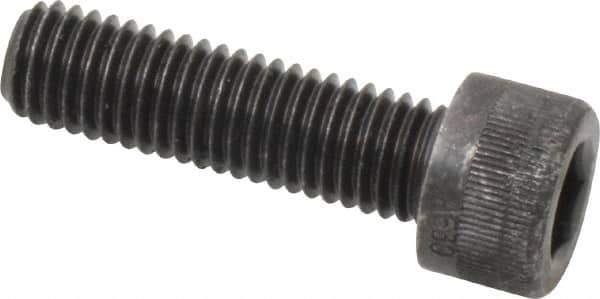 Holo-Krome - M10x1.50 Metric Coarse Hex Socket Drive, Socket Cap Screw - Grade 12.9 Alloy Steel, Black Oxide Finish, Fully Threaded, 35mm Length Under Head - Industrial Tool & Supply