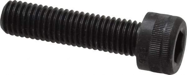 Holo-Krome - M10x1.50 Metric Coarse Hex Socket Drive, Socket Cap Screw - Grade 12.9 Alloy Steel, Black Oxide Finish, Fully Threaded, 40mm Length Under Head - Industrial Tool & Supply