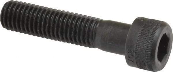 Holo-Krome - M10x1.50 Metric Coarse Hex Socket Drive, Socket Cap Screw - Grade 12.9 Alloy Steel, Black Oxide Finish, Fully Threaded, 45mm Length Under Head - Industrial Tool & Supply