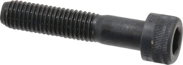 Holo-Krome - M10x1.50 Metric Coarse Hex Socket Drive, Socket Cap Screw - Grade 12.9 Alloy Steel, Black Oxide Finish, Partially Threaded, 50mm Length Under Head - Industrial Tool & Supply