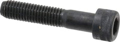 Holo-Krome - M10x1.50 Metric Coarse Hex Socket Drive, Socket Cap Screw - Grade 12.9 Alloy Steel, Black Oxide Finish, Partially Threaded, 50mm Length Under Head - Industrial Tool & Supply