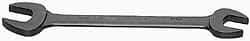 Proto - 3/4" x 7/8" Standard Open End Wrench - 9-39/64" OAL, Double End, Black Finish, 15° Head Angle - Industrial Tool & Supply