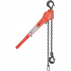 CM - 3,000 Lb Capacity, 10' Lift Height, Chain Manual Lever Hoist - Industrial Tool & Supply