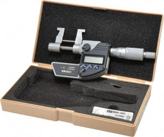 Mitutoyo - 1 to 2" Range, 0.00005" Resolution, Electronic Inside & Tubular Micrometer - Industrial Tool & Supply