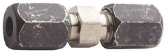 Made in USA - 1" OD, Grade 316Stainless Steel Union - 1-3/8" Hex, Comp x Comp Ends - Industrial Tool & Supply