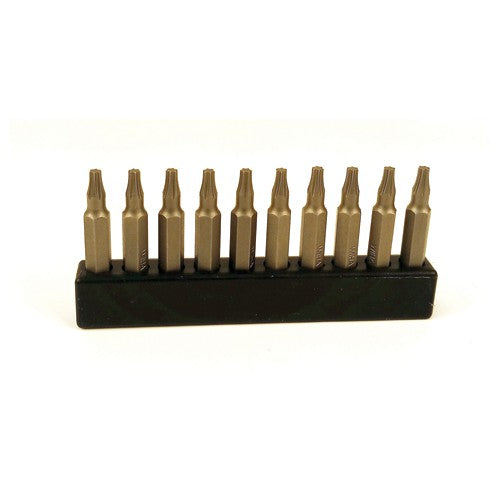 System 4 10 Pack Torx Micro Bits T20 × 28mm - Industrial Tool & Supply