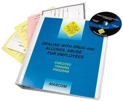 Marcom - Dealing with Drug and Alcohol Abuse for Managers and Supervisors, Multimedia Training Kit - 19 Minute Run Time DVD, English and Spanish - Industrial Tool & Supply