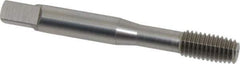 OSG - M8x1.25 Metric Coarse D5 Thread Limit Plug Thread Forming Tap - Cobalt, Bright Finish, 2-23/32" OAL, 1-1/8" Thread Length, Right Hand Thread, Series HY-PRO NRT - Exact Industrial Supply