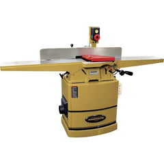 Jet - 7,000 RPM, 8" Cutting Width, 1/2" Cutting Depth, Jointer - 4-3/4" Fence Height, 38" Fence Length, 2 hp - Industrial Tool & Supply