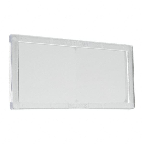 Jackson Safety - 4-1/4 Inch Wide x 2 Inch High Window, Magnifier Welding Plate - Industrial Tool & Supply