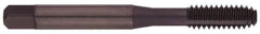 OSG - #5-44 UNF H4 Thread Limit Modified Bottoming Thread Forming Tap - Cobalt, Oxide Finish, 1-15/16" OAL, 5/8" Thread Length, Right Hand Thread, Series HY-PRO NRT - Exact Industrial Supply