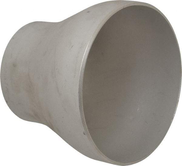 Merit Brass - 6 x 4" Grade 304L Stainless Steel Pipe Concentric Reducer - Butt Weld x Butt Weld End Connections - Industrial Tool & Supply