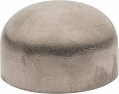 Merit Brass - 2" Grade 304L Stainless Steel Pipe End Cap - Butt Weld End Connections - Industrial Tool & Supply