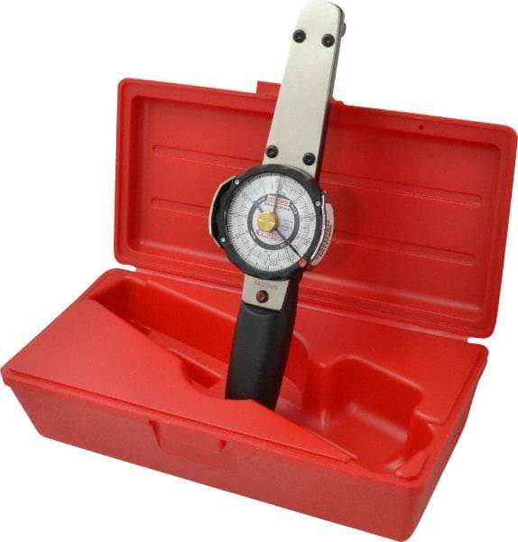 Proto - 3/8" Drive Dial Torque Wrench - 30 N/m Torque, 10" OAL, Fixed Head - Industrial Tool & Supply