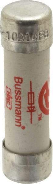Cooper Bussmann - 250 VAC/VDC, 10 Amp, Fast-Acting Semiconductor/High Speed Fuse - 50.8mm OAL, 200 (RMS), 50 at DC kA Rating, 9/16" Diam - Industrial Tool & Supply