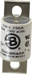 Cooper Bussmann - 250 VAC/VDC, 150 Amp, Fast-Acting Semiconductor/High Speed Fuse - Stud Mount Mount, 3-1/8" OAL, 200 (RMS), 50 at DC kA Rating, 1-7/32" Diam - Industrial Tool & Supply