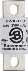 Cooper Bussmann - 250 VAC/VDC, 175 Amp, Fast-Acting Semiconductor/High Speed Fuse - Stud Mount Mount, 3-1/8" OAL, 200 (RMS), 50 at DC kA Rating, 1-7/32" Diam - Industrial Tool & Supply