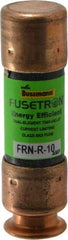 Cooper Bussmann - 125 VDC, 250 VAC, 10 Amp, Time Delay General Purpose Fuse - Fuse Holder Mount, 50.8mm OAL, 20 at DC, 200 (RMS) kA Rating, 9/16" Diam - Industrial Tool & Supply
