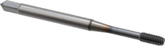 OSG - M3x0.50 Metric Coarse D5 Thread Limit Modified Bottoming Thread Forming Tap - Powdered Metal High Speed Steel, TiCN Finish, 1-15/16" OAL, 5/8" Thread Length, Right Hand Thread, Series EXOTAP NRT - Exact Industrial Supply