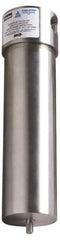 Parker - 1/4" Port, 7" High x 3" Wide, FRL Filter with Stainless Steel Bowl & Manual Drain - 175 Max psi, 275°F Max - Industrial Tool & Supply