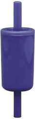 Parker - 1/4" Outlet, 125 Max psi, Inline Filters, Regulators & Lubricators - 10.1 CFM, Disposable Gas or Liquid Filter, 3-1/4" Long - Industrial Tool & Supply