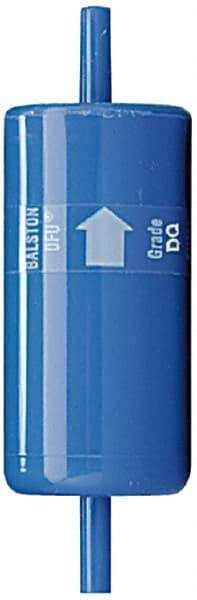 Parker - 1/4" Outlet, 125 Max psi, Inline Filters, Regulators & Lubricators - 14.6 CFM, Disposable Gas or Liquid Filter, 4-1/2" Long - Industrial Tool & Supply