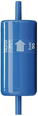 Parker - 1/4" Outlet, 125 Max psi, Inline Filters, Regulators & Lubricators - 14.6 CFM, Disposable Gas or Liquid Filter, 4-1/2" Long - Industrial Tool & Supply