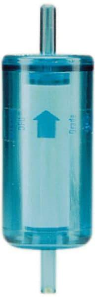 Parker - 1/4" Outlet, 125 Max psi, Inline Filters, Regulators & Lubricators - 14.6 CFM, Disposable Gas or Liquid Filter, 4-1/2" Long - Industrial Tool & Supply