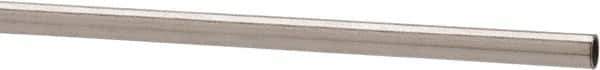 Made in USA - 6 to 7' Long, 1/4" OD, 304 Stainless Steel Tube - 0.016" Wall Thickness - Industrial Tool & Supply