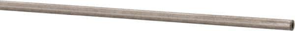 Made in USA - 6 to 7' Long, 1/8" OD, 304 Stainless Steel Tube - 0.02" Wall Thickness - Industrial Tool & Supply