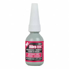 Vibra-Tite - 10 mL Bottle, Red, High Strength Threadlocker - Industrial Tool & Supply
