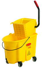 WaveBrake 35 Quart Mop Bucket and Wringer System - Industrial Tool & Supply