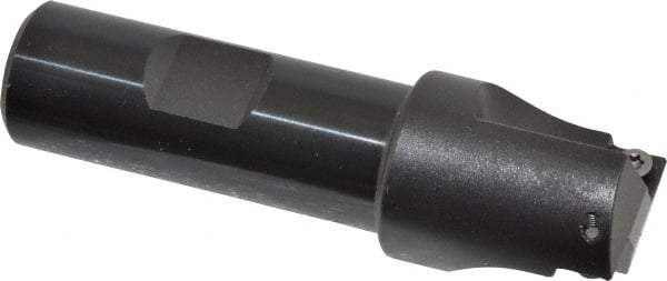 Kennametal - 1" Cut Diam, 0.28" Max Depth of Cut, 3/4" Shank Diam, 3-1/4" OAL, Indexable Square Shoulder End Mill - SDEB 2615. Inserts, Weldon Shank, 0° Lead Angle - Industrial Tool & Supply