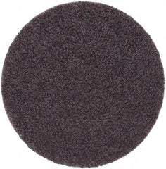 Norton - 2" Diam, 50 Grit Aluminum Oxide Adhesive PSA Disc - Coarse Grade, Brown, X Weighted Backing, Flexible - Industrial Tool & Supply