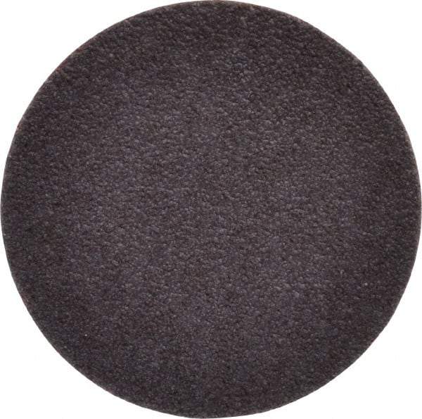Norton - 2" Diam, 60 Grit Aluminum Oxide Adhesive PSA Disc - Coarse Grade, Brown, X Weighted Backing, Flexible - Industrial Tool & Supply