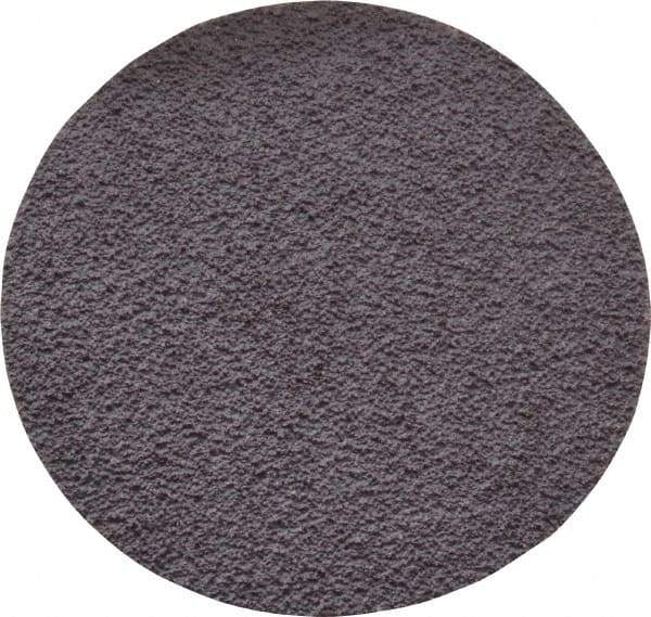 Norton - 2" Diam, 80 Grit Aluminum Oxide Adhesive PSA Disc - Coarse Grade, Brown, X Weighted Backing, Flexible - Industrial Tool & Supply