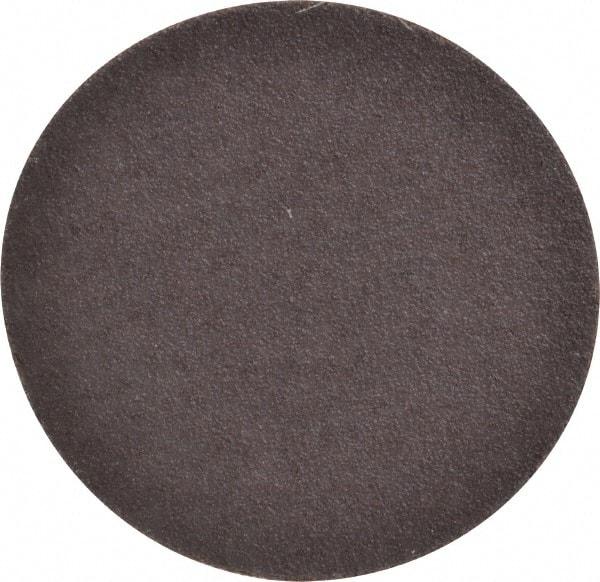 Norton - 5" Diam, 40 Grit Aluminum Oxide Adhesive PSA Disc - Very Coarse, Maroon, X Weighted Cloth Backing, Flexible - Industrial Tool & Supply