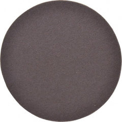 Norton - 5" Diam, 100 Grit Aluminum Oxide Adhesive PSA Disc - Medium Grade, Maroon, X Weighted Backing, Flexible - Industrial Tool & Supply