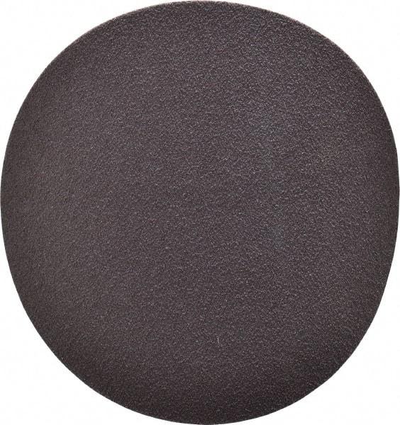 Norton - 6" Diam, 80 Grit Aluminum Oxide Adhesive PSA Disc - Coarse Grade, Brown, X Weighted Backing, Flexible - Industrial Tool & Supply